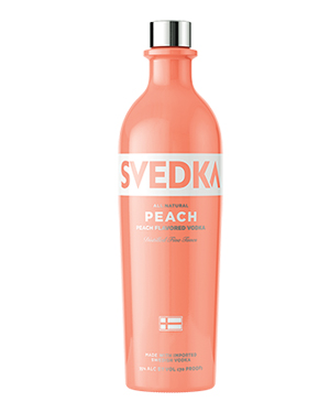 Svedka Peach bottle