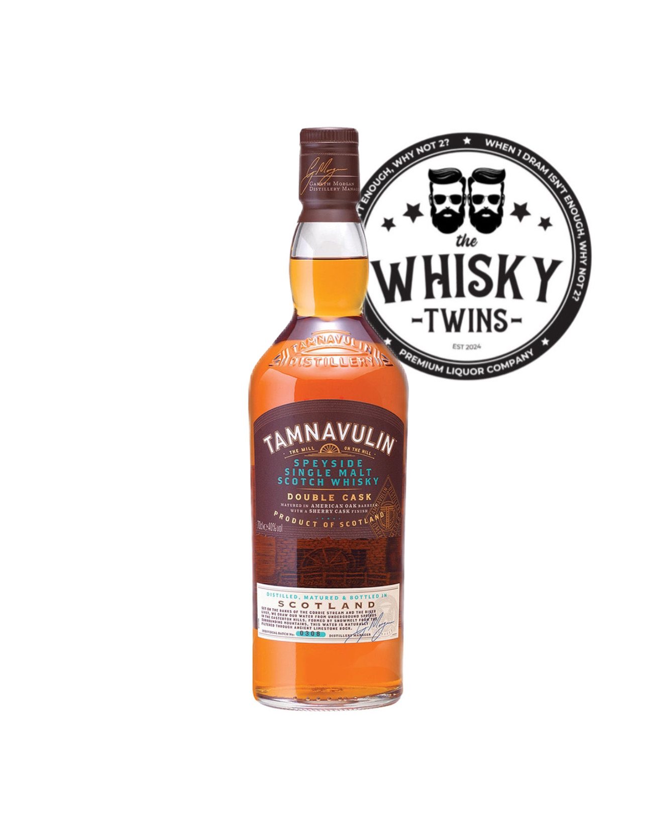 Tamnavulin Scotch Whisky bottle