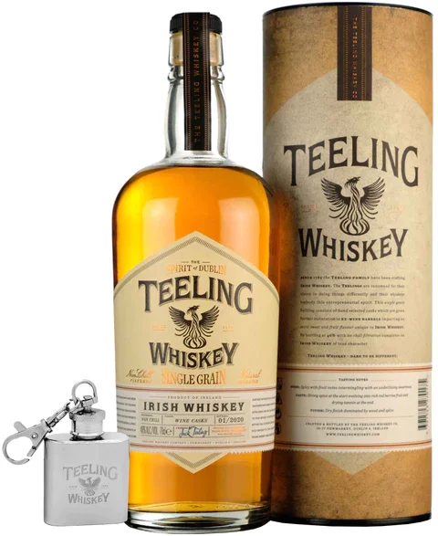 Teeling Single Grain Disco bottle