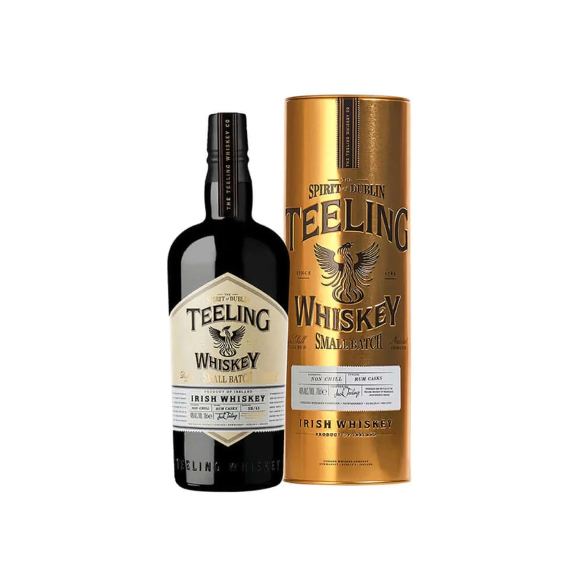 Teeling Small Batch Irish Whiskey bottle