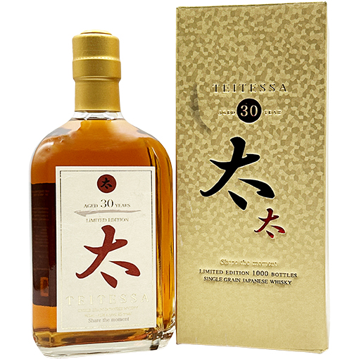 Teitessa 30Yr Japanese Single Grain Whisky bottle