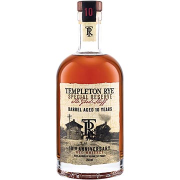 Templeton Rye 6Yr Special Reserve bottle