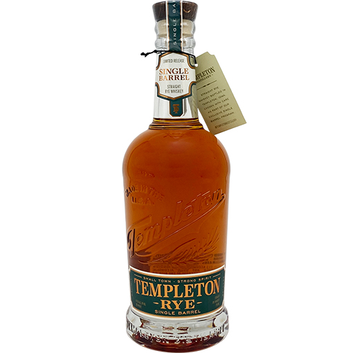 Templeton Rye Single Barrel Selection Use Code 925269 bottle