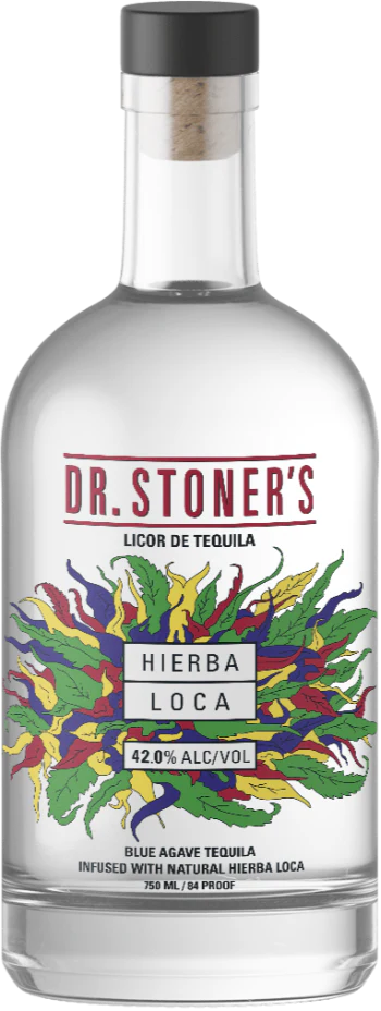 Tequila Hierba Loca bottle