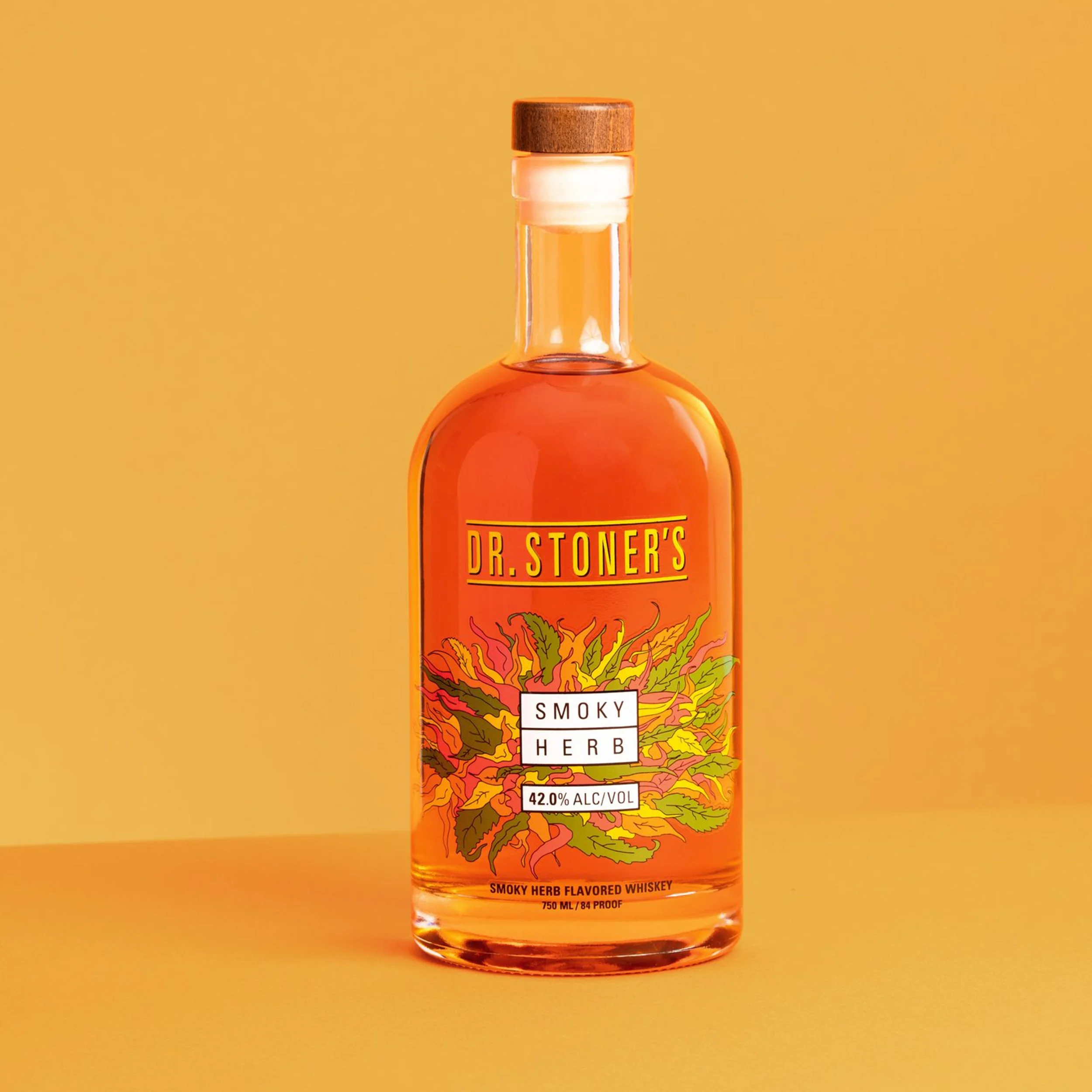 Tequila Hierba Madura bottle