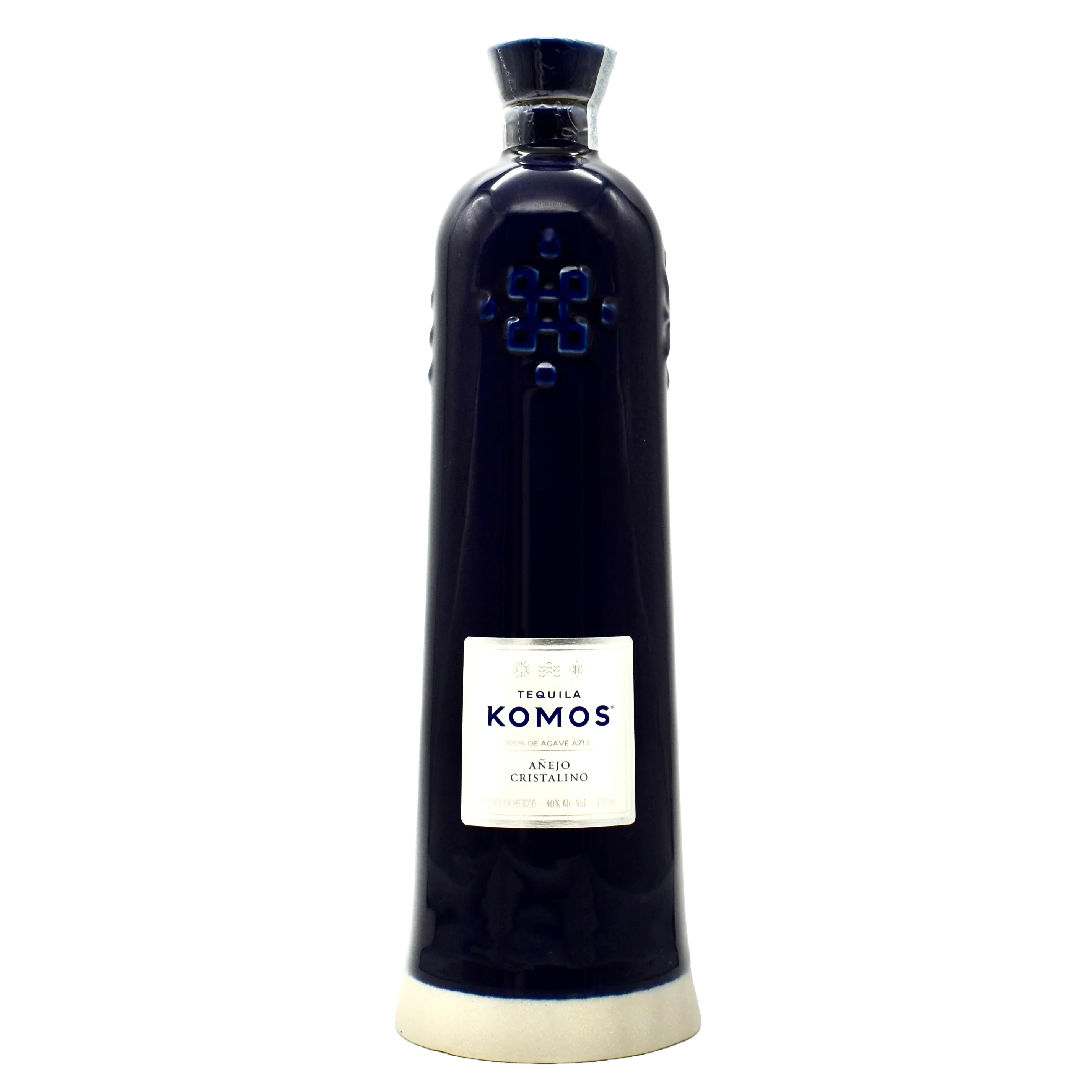 Tequila Komos Anejo Cristalino Use Code 87969 bottle