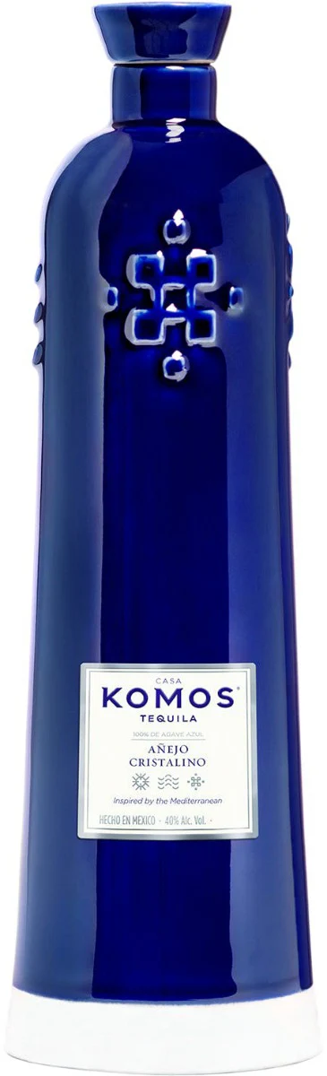Tequila Komos Anejo Cristalino bottle