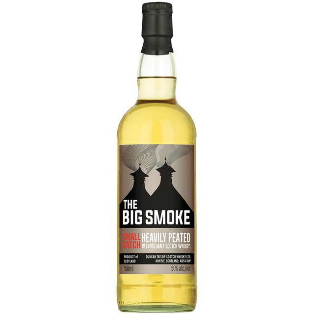 The Big Smoke Heavily Peated Blended Malt Scotch Whisky bottle