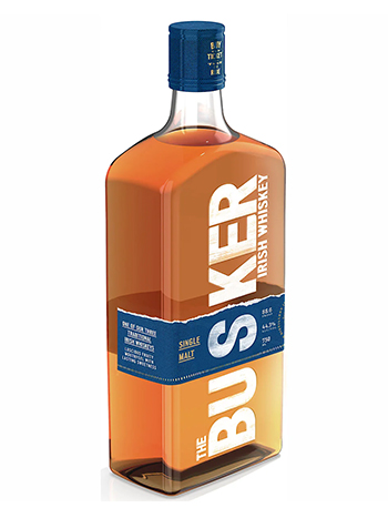 The Busker Single Malt Whiskey bottle