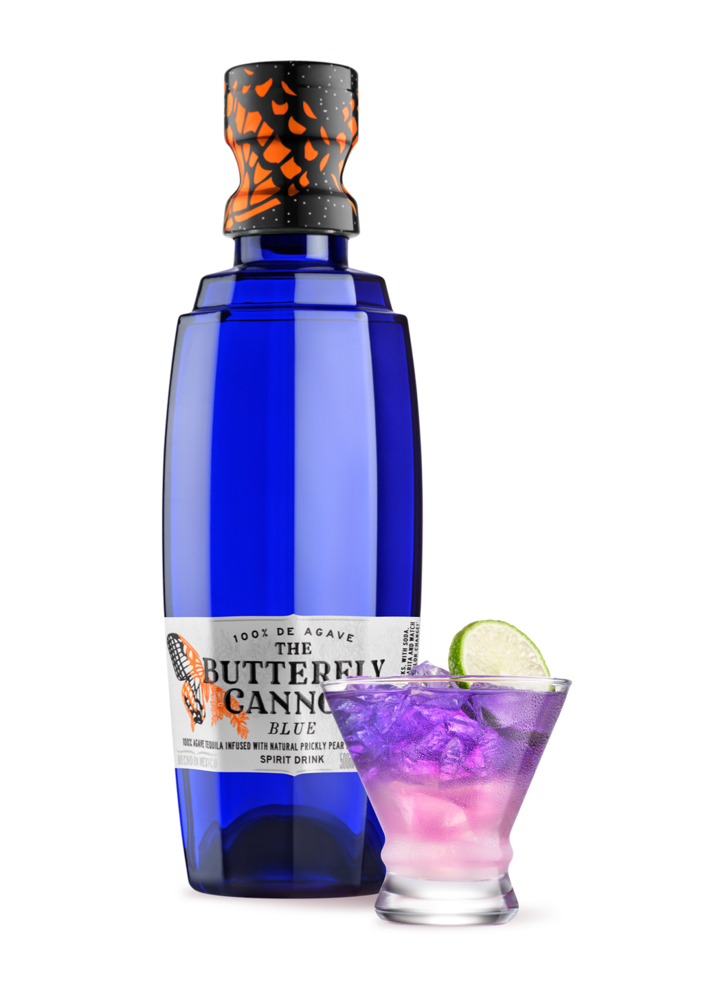 The Butterfly Cannon Blue Flavored Tequila - Use Code 64249 bottle