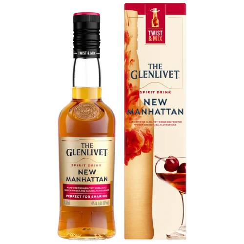The Glenlivet Twist & Mix New Manhattan bottle