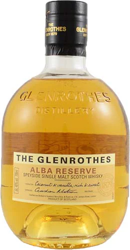 The Glenrothes Bourbon Cask Reserve Disco bottle