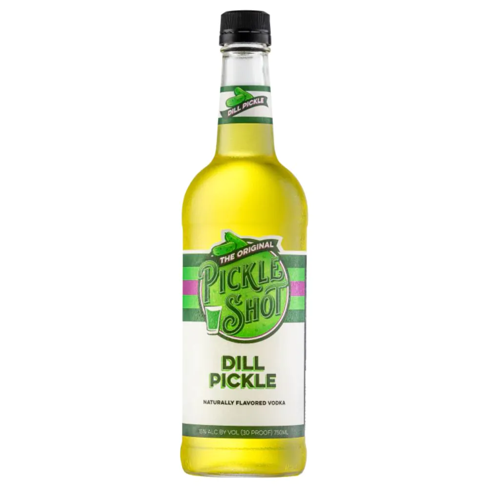 The Original Pickle Shot Dill Pickle Vodka bottle