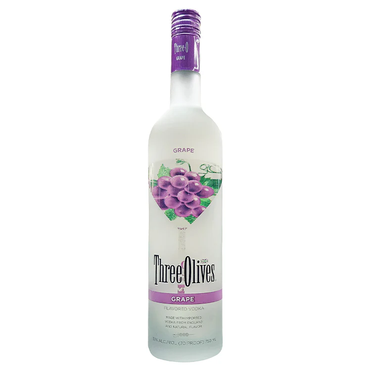 Three Olives Grape bottle