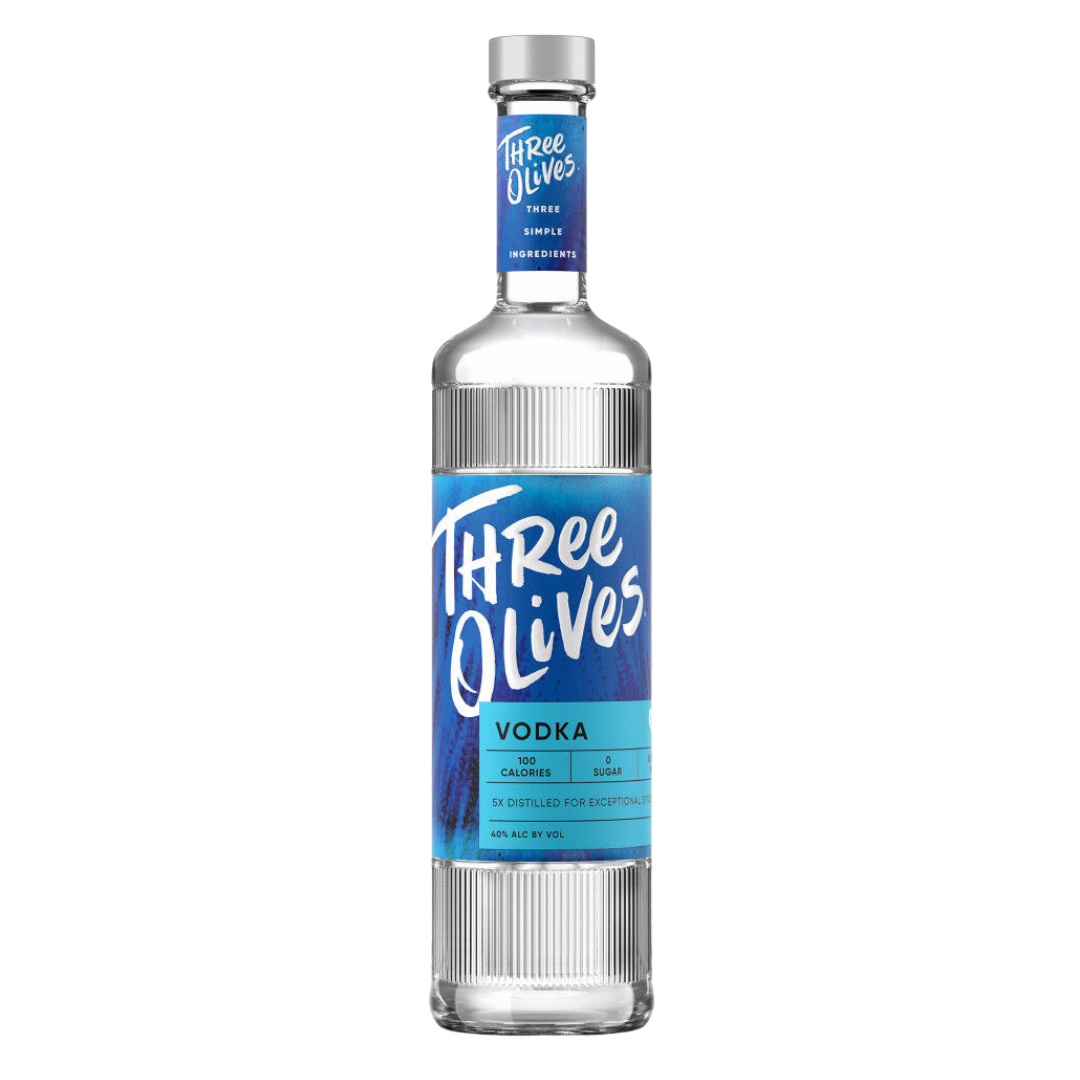 Three Olives Rose Vodka bottle