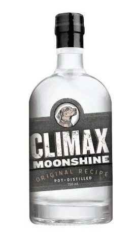 Tim Smiths Climax Moonshine bottle