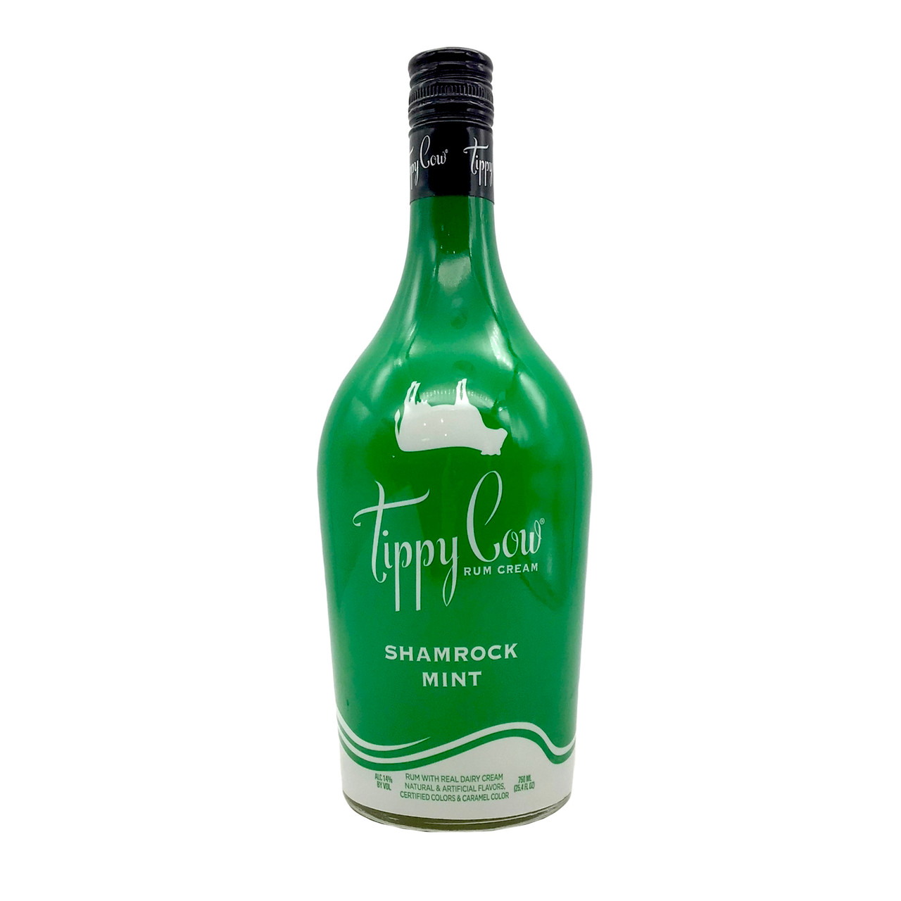 Tippy Cow Shamrock Mint bottle