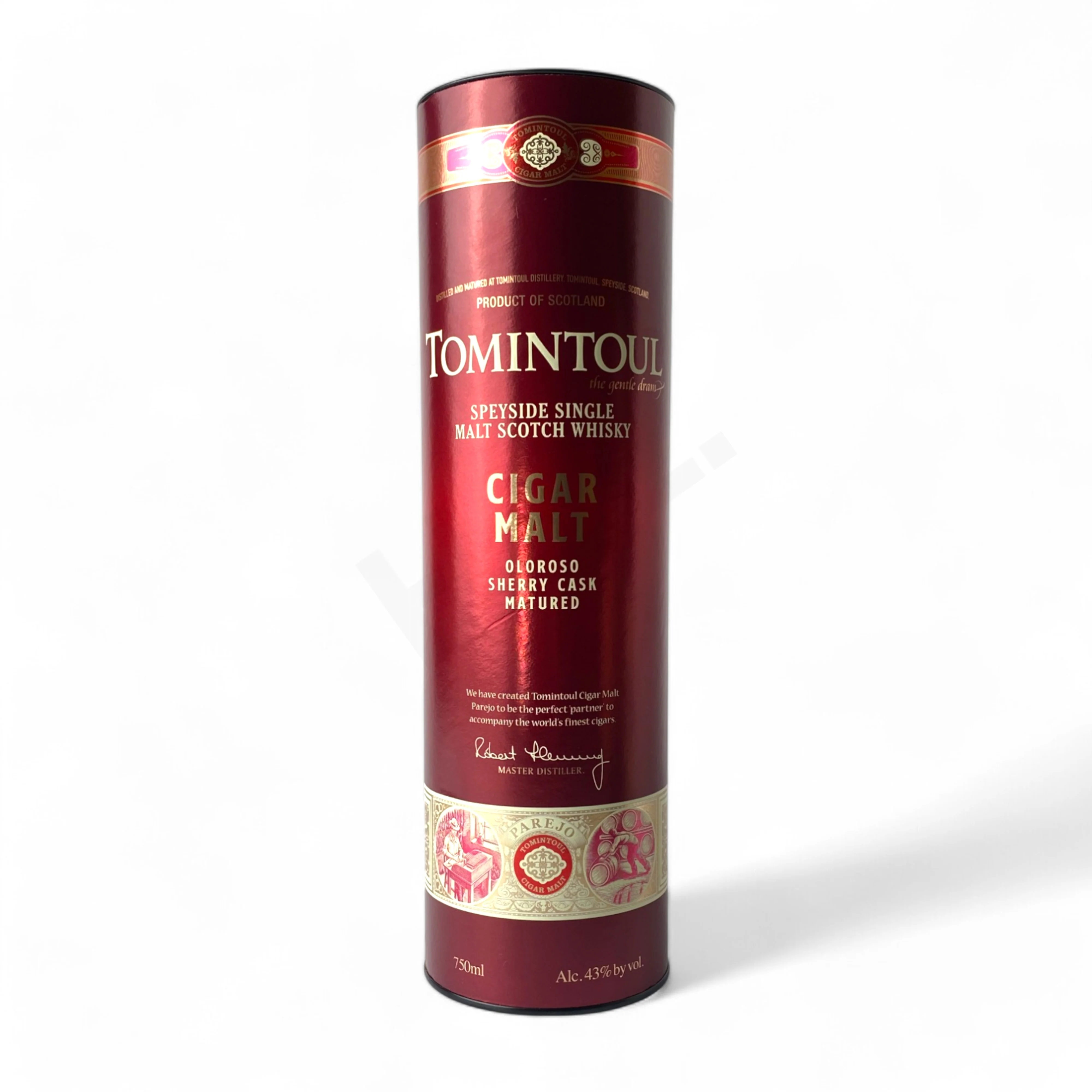 Tomintoul Cigar Malt Scotch Whisky bottle