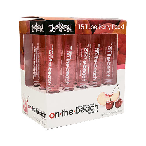 Tooters Red-Diculous On The Beach bottle