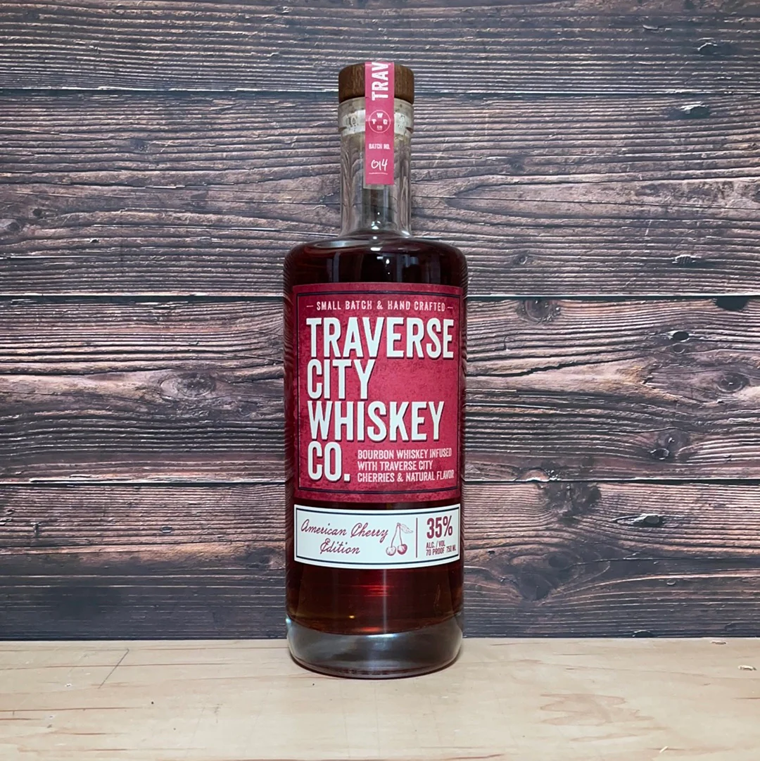 Traverse City Whiskey Co. American Cherry Edition bottle