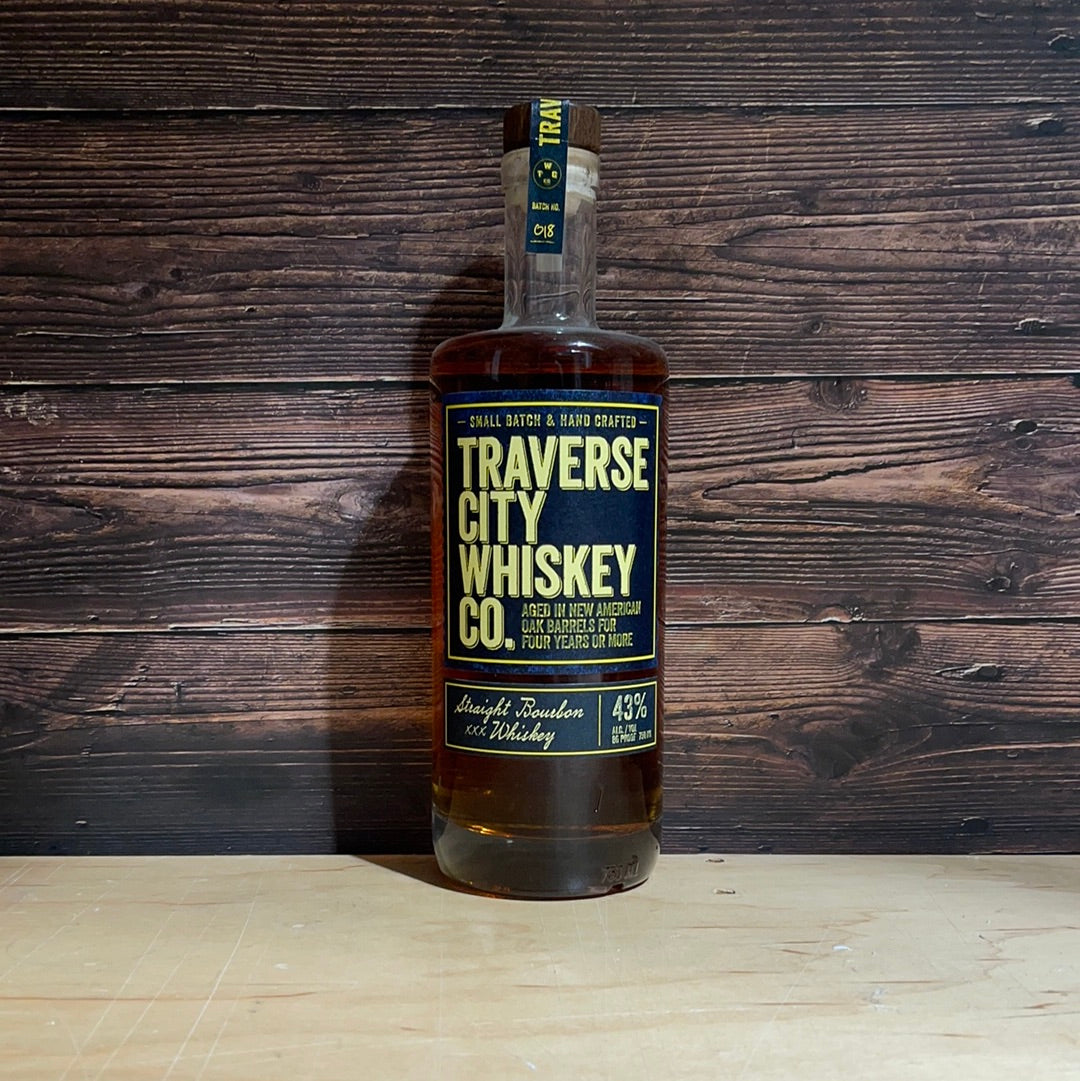 Traverse City Whiskey Co. Xxx Straight Bourbon bottle
