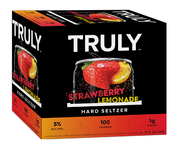 Truly Strawberry Lemonade Mini bottle