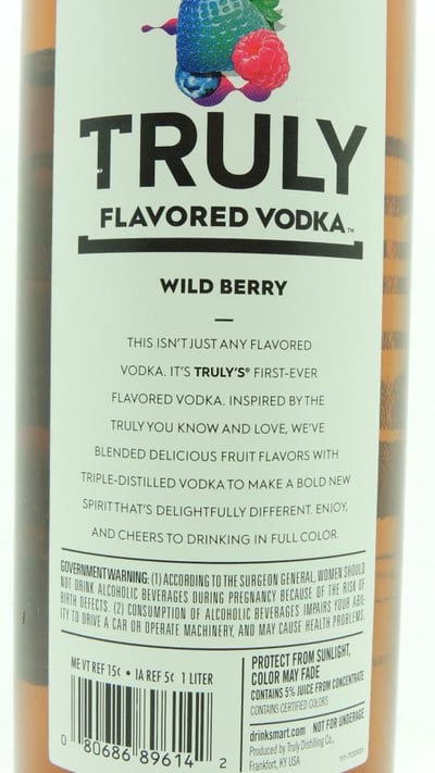 Truly Wild Berry bottle