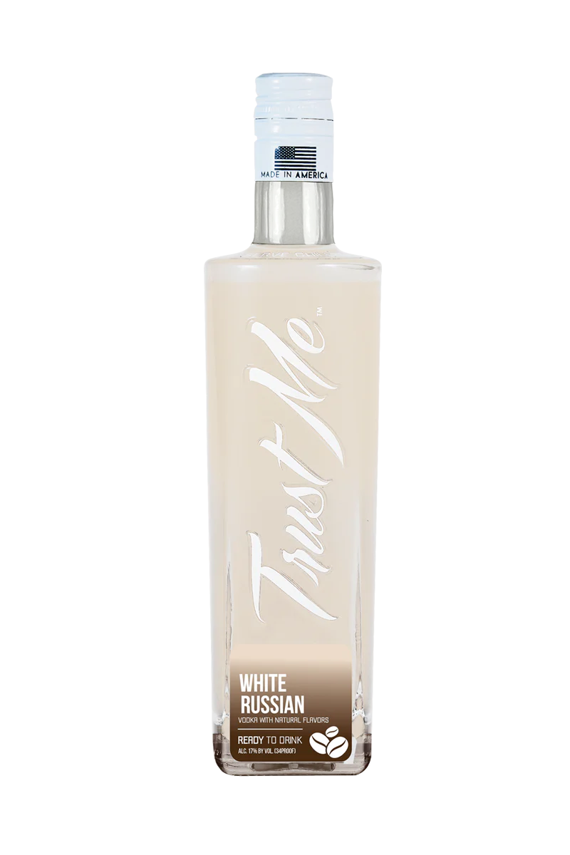 Trust Me Rtd White Russian Cocktail Disco bottle