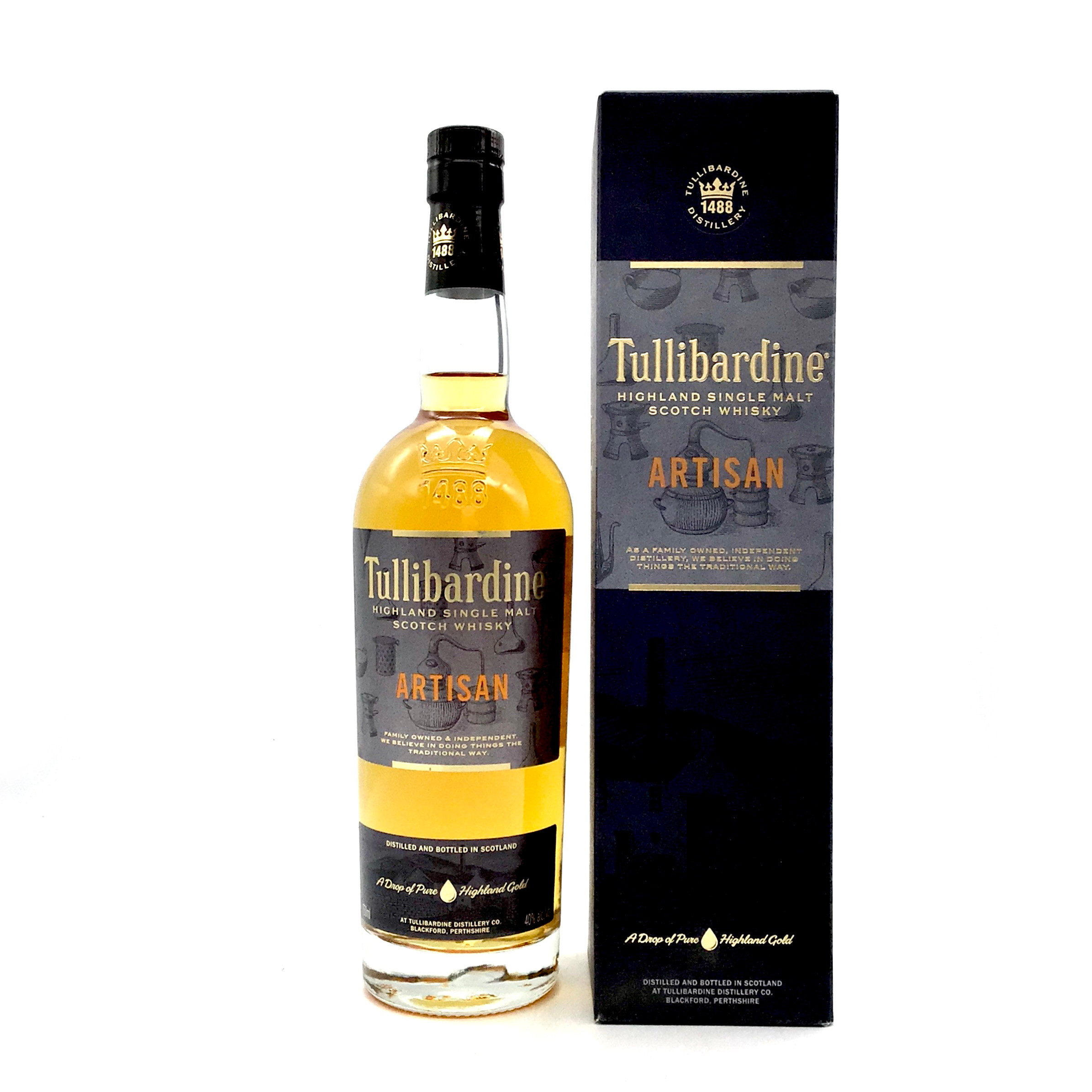 Tullibardine Artisan bottle