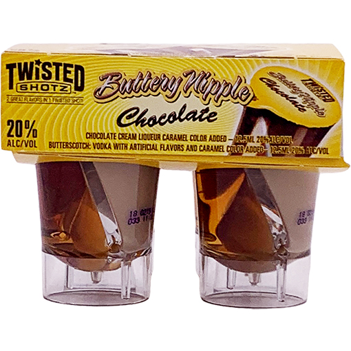 Twisted Shotz Chocolate Buttery Nipple bottle