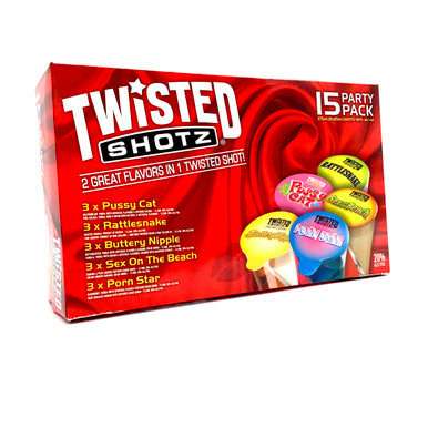 Twisted Shotz Club bottle