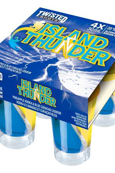Twisted Shotz Island Thunder bottle