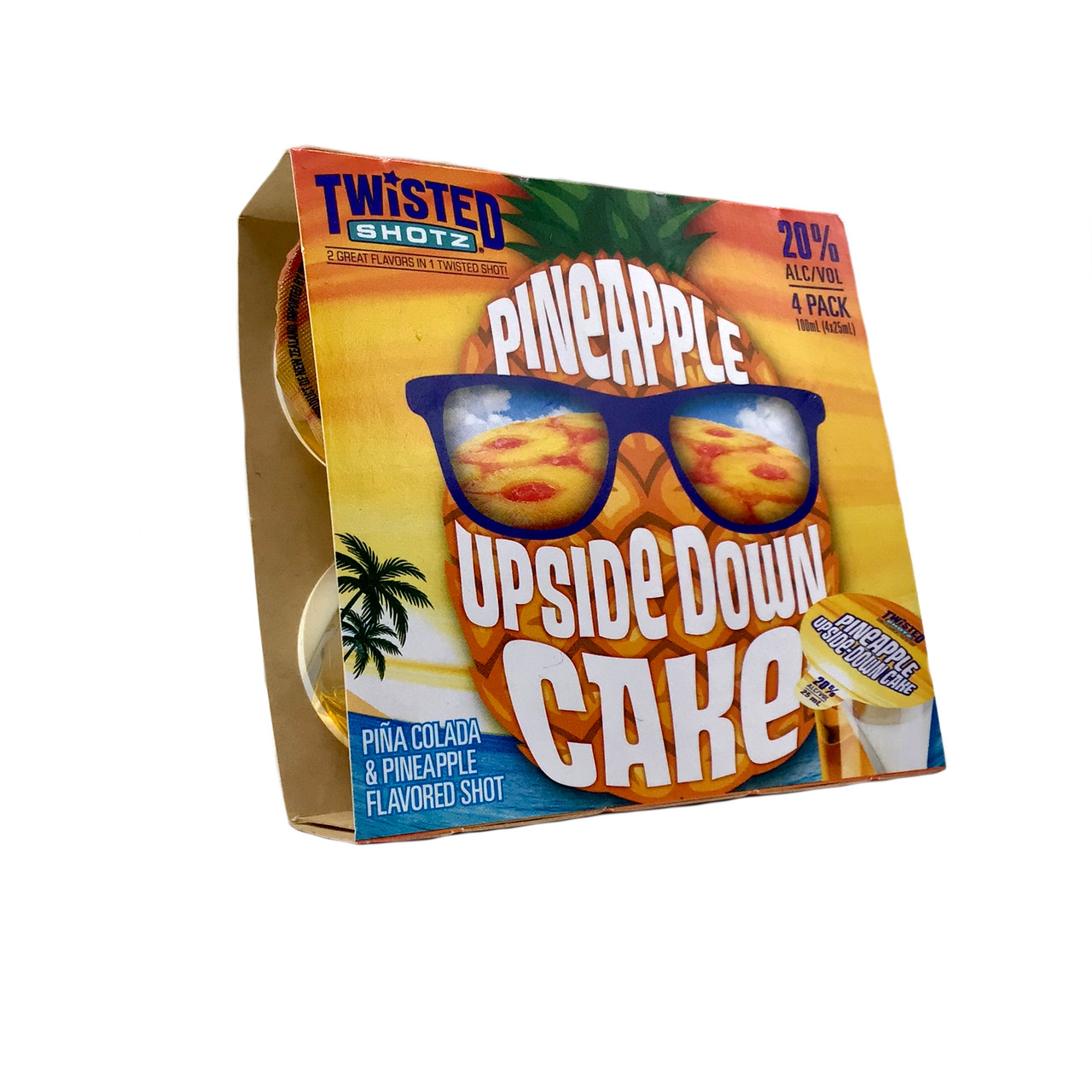Twisted Shotz Pineapple Upside Down Cake bottle