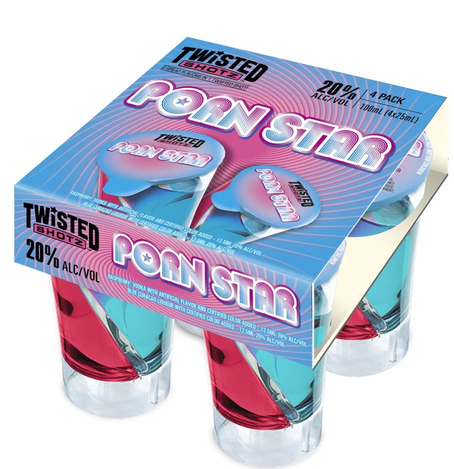 Twisted Shotz Porn Star bottle