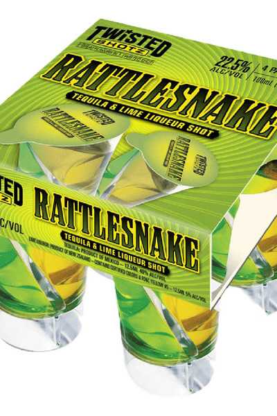 Twisted Shotz Rattlesnake bottle