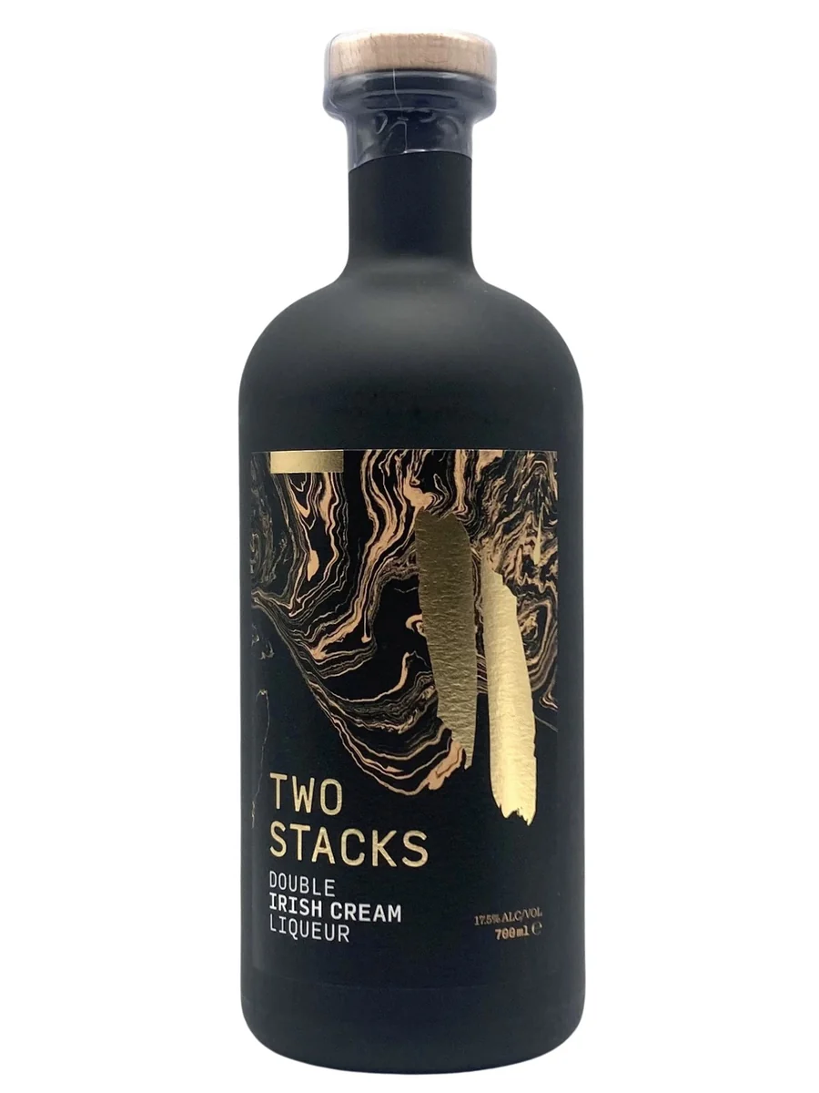 Two Stacks Double Irish Cream Liquor bottle