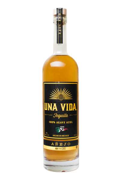 Una Vida Blanco Tequila bottle