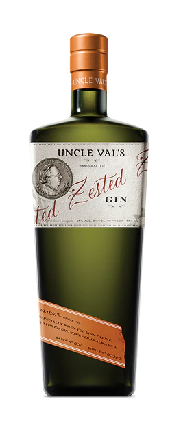 Uncle Vals Zested Gin bottle