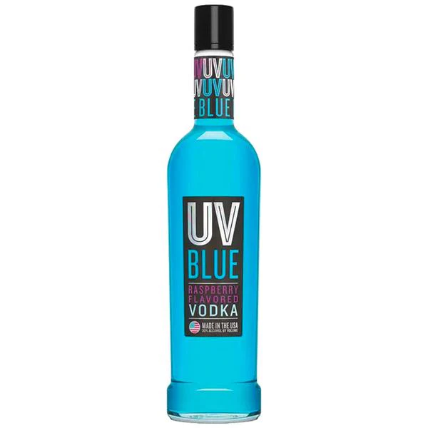 Uv Blue Raspberry Pet bottle