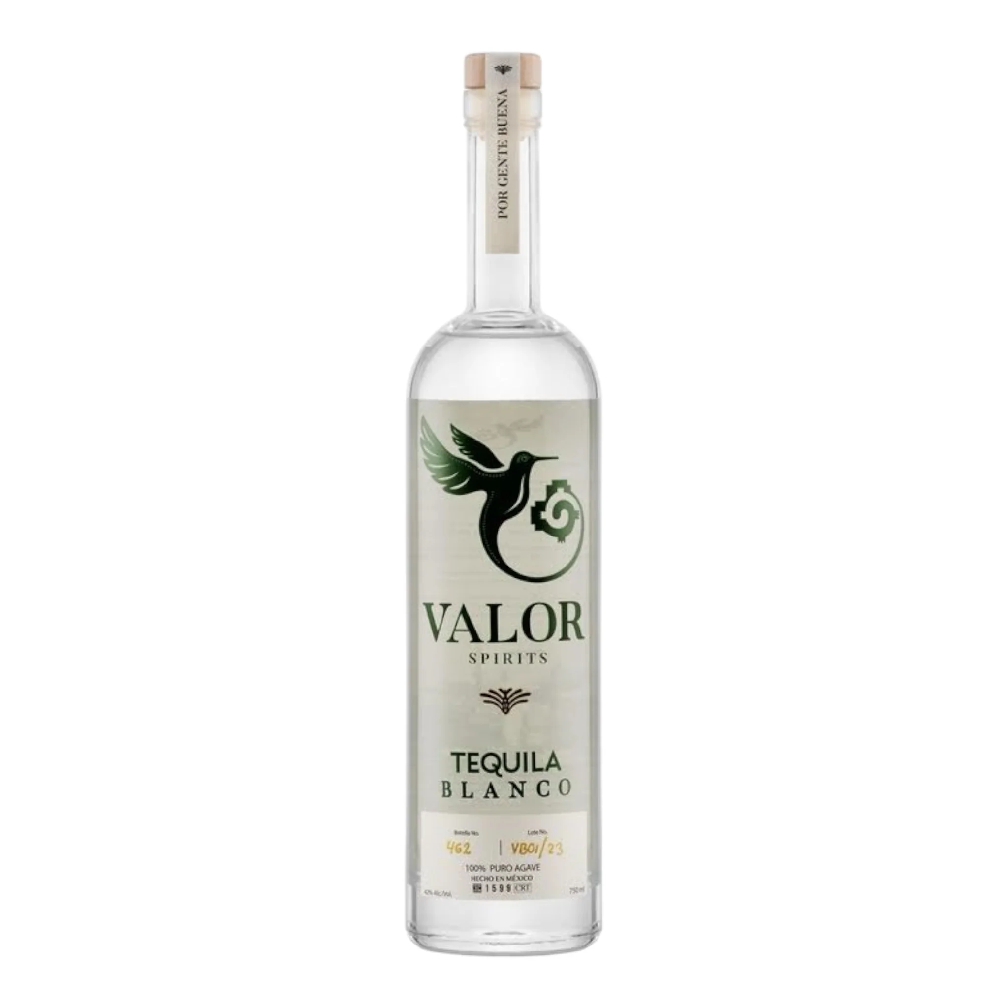 Valor Tequila Blanco bottle