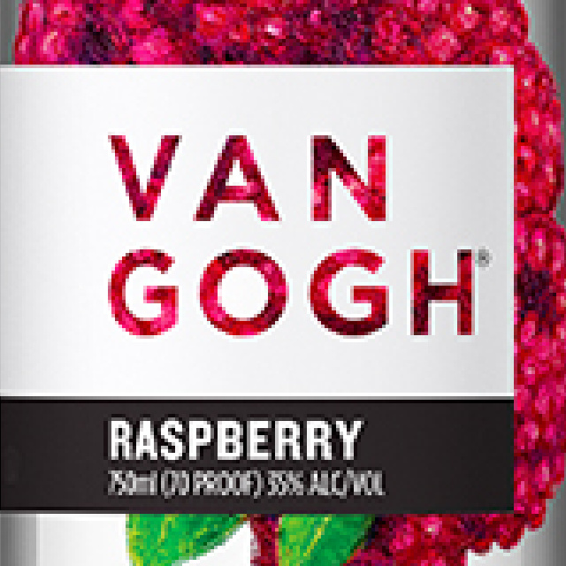 Van Gogh Raspberry bottle