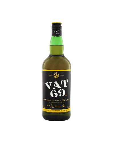 Vat 69 Scotch Disco bottle