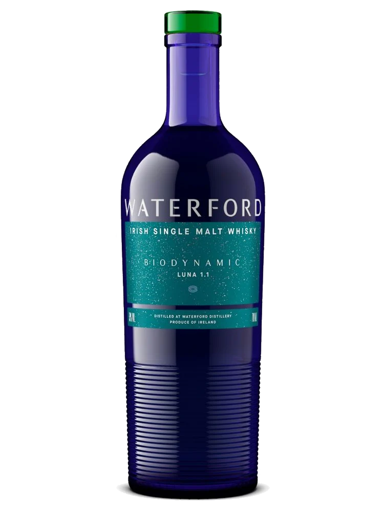 Waterford Biodynamic Luna Irish Single Malt Whisky No Vor bottle