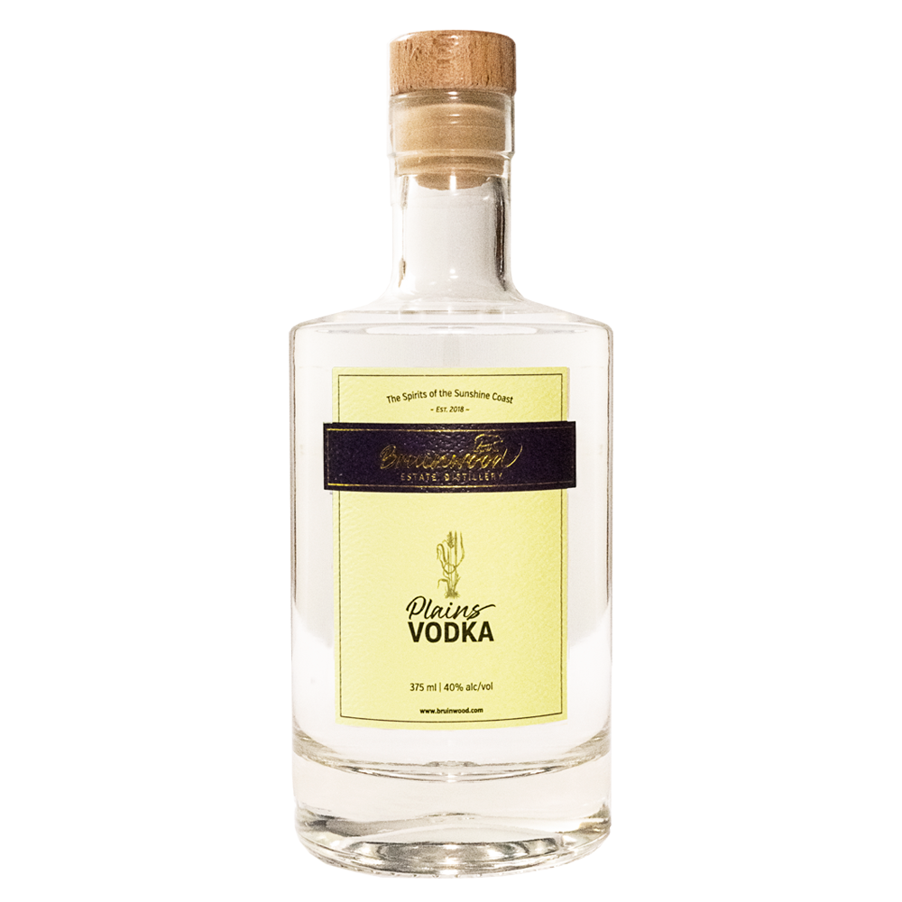 Waving Plains Vodka bottle