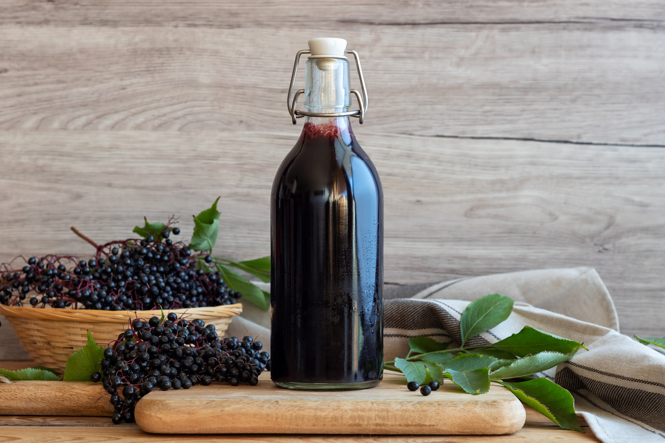 West Branch Elderberry Brandy Liqueur bottle