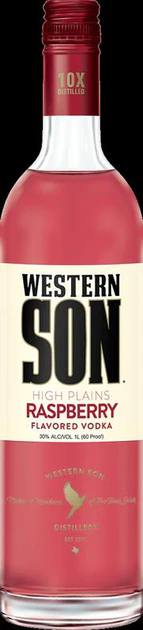Western Son Raspberry Mini bottle