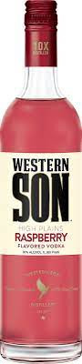 Western Son Raspberry bottle
