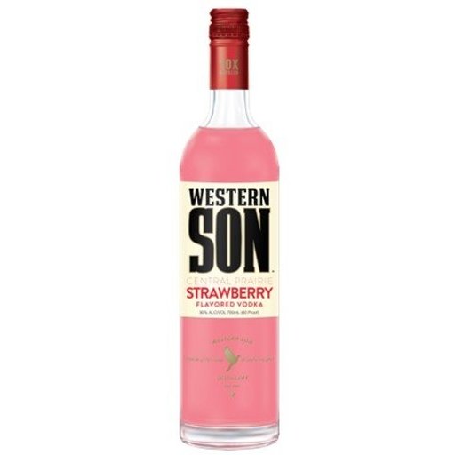 Western Son Strawberry Vodka bottle