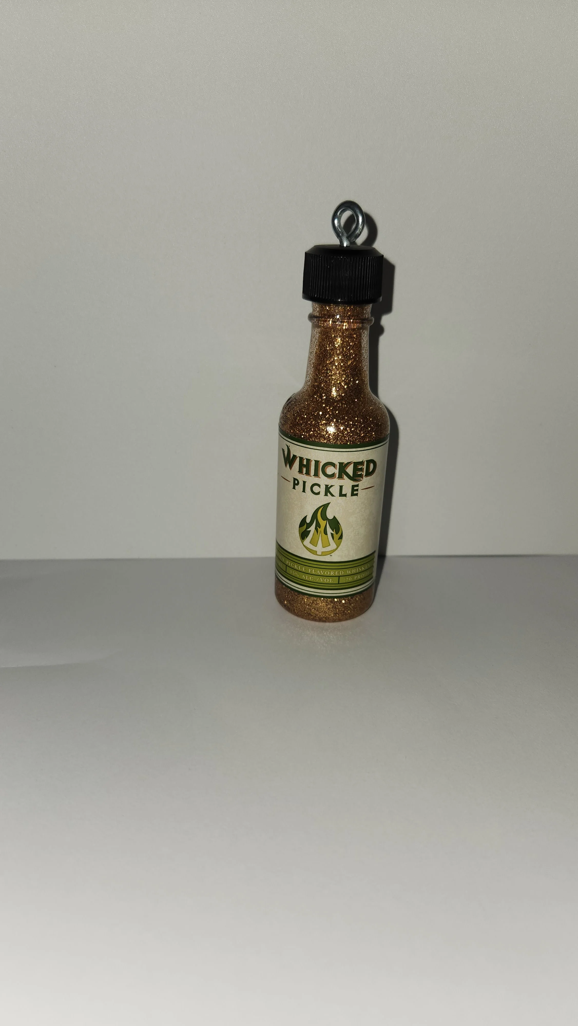 Whicked Pickle Flavored Whiskey Disco bottle