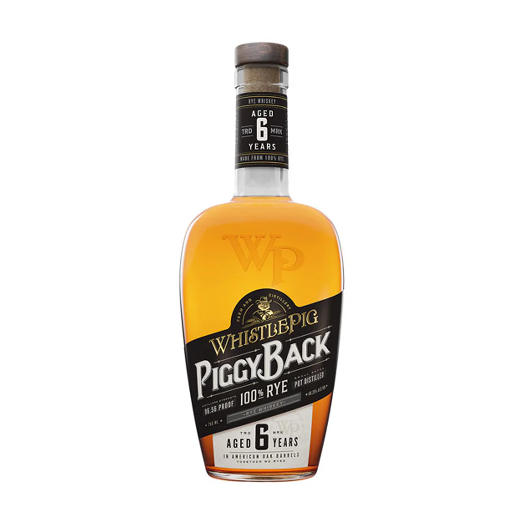 Whistlepig 6Yr Piggyback Rye bottle